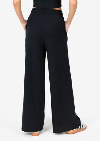 Women's Wide Leg Trouser Black