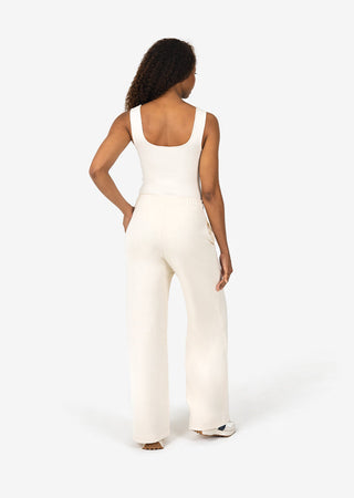Women's Wide Leg Trouser Eggnog
