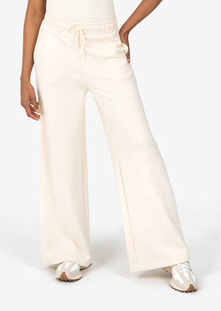 Women's Wide Leg Trouser Eggnog