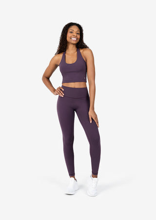 Women's Full Length Legging Mulberry FINAL SALE