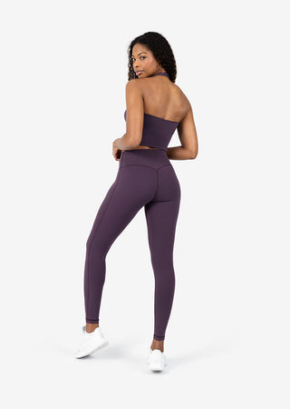 Women's Halter Tank Bra Mulberry FINAL SALE