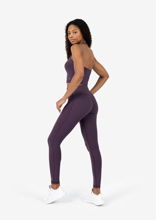 Women's Halter Tank Bra Mulberry FINAL SALE