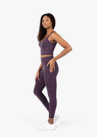 Women's Longline Bra Mulberry FINAL SALE