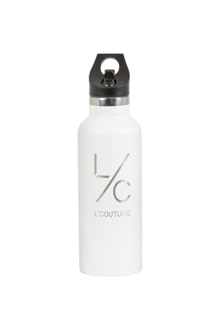 Insulated Water Bottle White 600ml