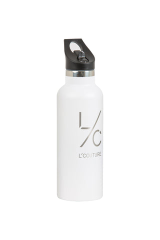 Insulated Water Bottle White 600ml