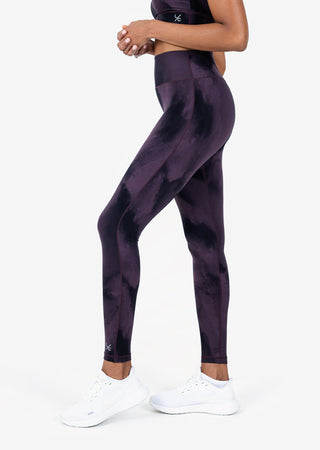 Women's Marble High Waist Legging Mulberry FINAL SALE