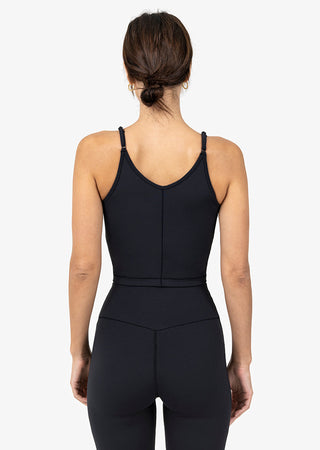 Women's Longline Bra Black FINAL SALE