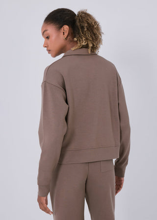 Women's Collar Sweater Walnut