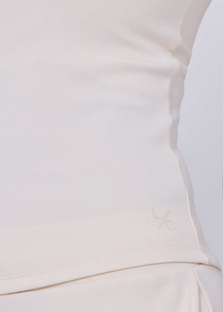 Women's Scoop Neck Tank Eggnog