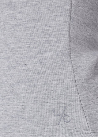 Women's Scoop Neck Tank Grey Marl