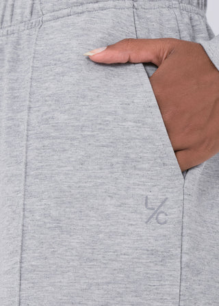 Women's Straight Leg Pants Grey Marl