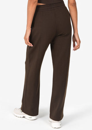Women's Straight Leg Trouser Coffee FINAL SALE