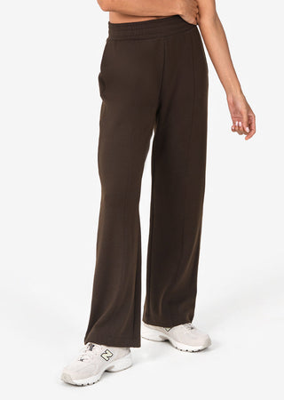 Women's Straight Leg Trouser Coffee FINAL SALE