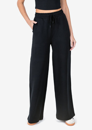 Women's Wide Leg Pants Black