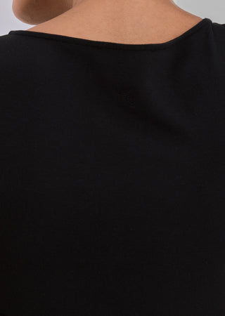 Women's Cap Sleeve Dress Black