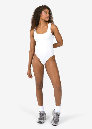 Women's Sleeveless Body White FINAL SALE