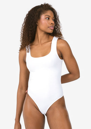 Women's Sleeveless Body White FINAL SALE