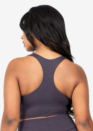 Women's Ruched Bra Espresso FINAL SALE