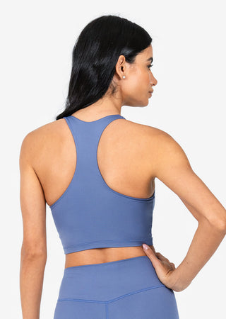 Women's Ruched Bra Indigo FINAL SALE