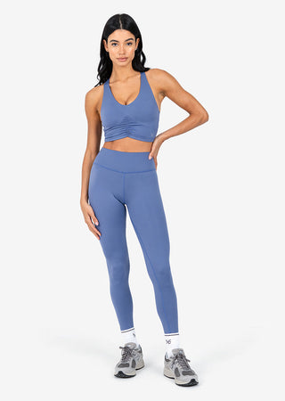 Women's Ruched Bra Indigo FINAL SALE