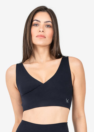 Women's Wrap Bra Black FINAL SALE