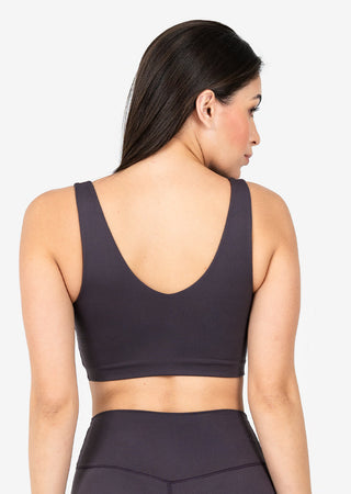 Women's Wrap Bra Espresso FINAL SALE