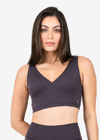 Women's Wrap Bra Espresso FINAL SALE