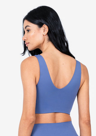 Women's Wrap Bra Indigo FINAL SALE