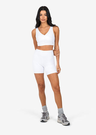 Women's Wrap Bra White FINAL SALE