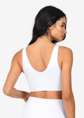 Women's Wrap Bra White FINAL SALE
