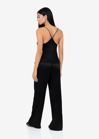 Women's Cami Shiny Black FINAL SALE