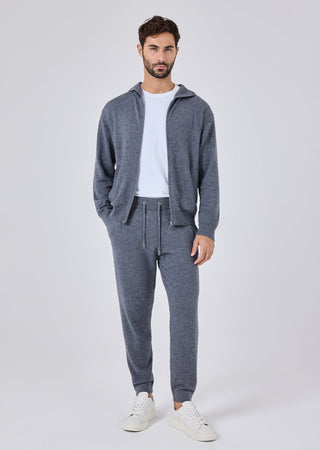 Men's Hoodie Grey Marl