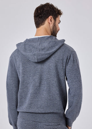 Men's Hoodie Grey Marl