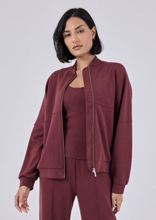 Women's Jacket Dark Burgundy