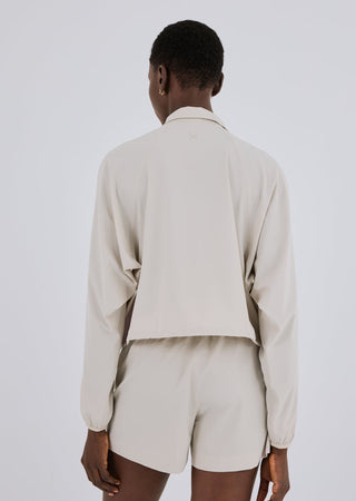 Women's Half Zip Jacket Stone