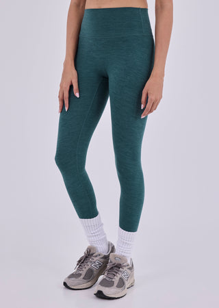 Women's Classic 7/8 Legging Teal Marl
