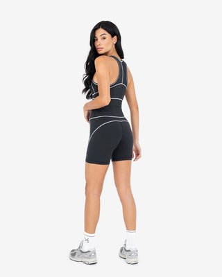 Women's Contrast Shorts Black FINAL SALE