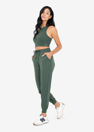 Women's Training Pants Deep Green FINAL SALE