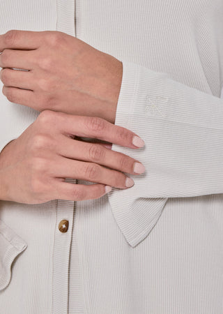 Women's Longline Cardigan Bone