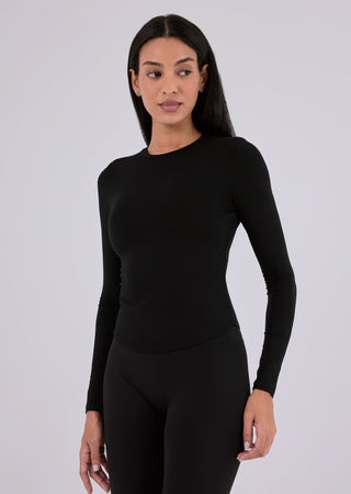 Women’s Long-Sleeve Top Black
