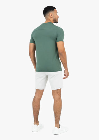 Men's Shorts Classic Fit -8"R Stone