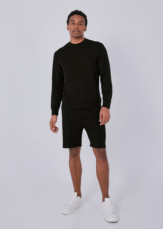 Men's Crew Neck Sweatshirt Black