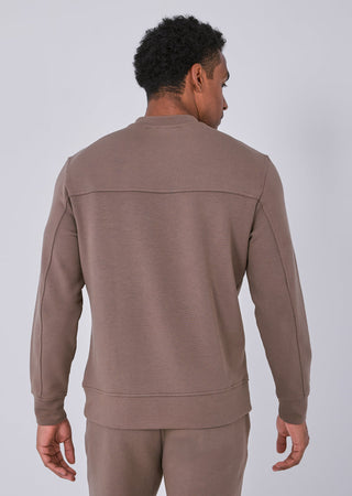 Men's Crew Neck Sweatshirt Walnut