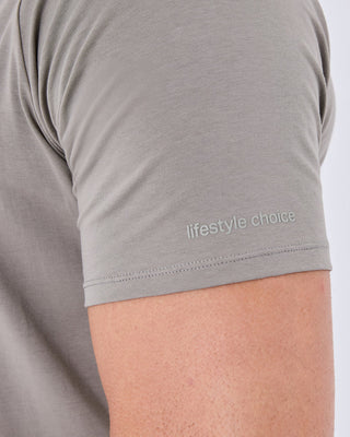 Men's Tee Pebble Grey