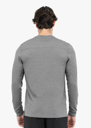 Men's Long-Sleeve Top Grey Marl FINAL SALE