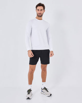 Men's Long-Sleeve Top White FINAL SALE