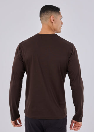 Men's Long-Sleeve Coffee FINAL SALE