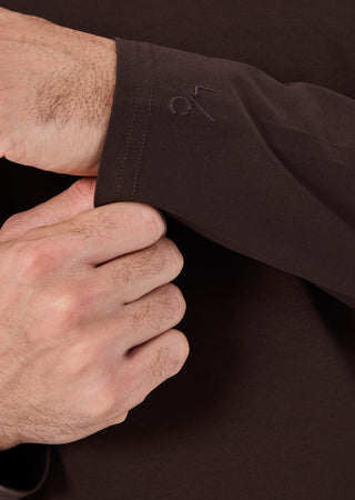 Men's Long-Sleeve Coffee FINAL SALE