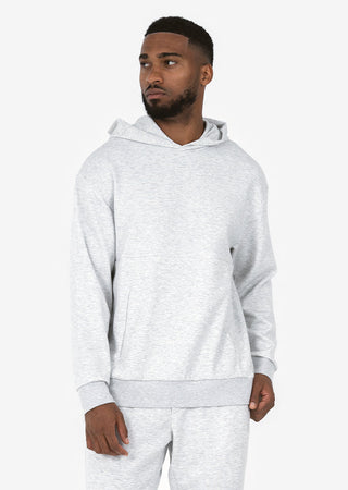 Men's Hoodie Med Grey Melange FINAL SALE