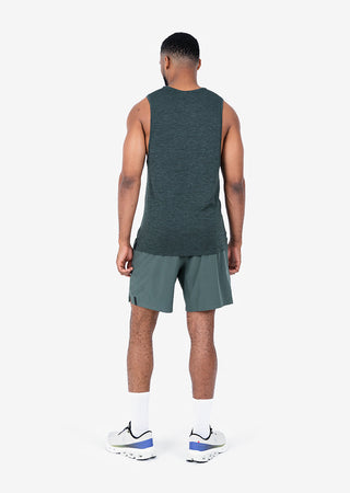 Men's Tank Khaki Green Melange FINAL SALE